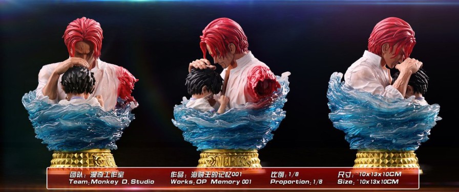 Pre-Order MonWholesale D studio | 【Pre-Order】Monkey D Studio 1/8 Shanks & Luffy