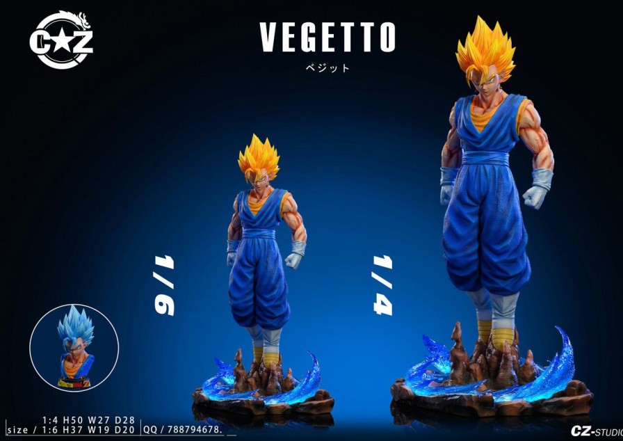 Pre-Order CZ Studio | 【Pre-Order】Cz Studio 1/6 & 1/4 Vegetto With Led