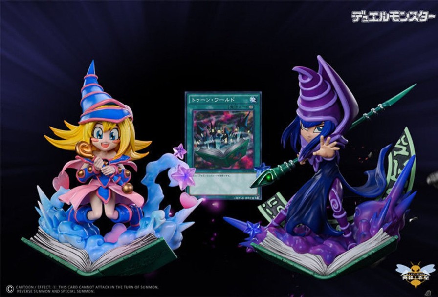 In-Stock WASP Studio | 【In-Stock】Wasp Studio Cartoon Dark Magician & Dark Magician Girl Set