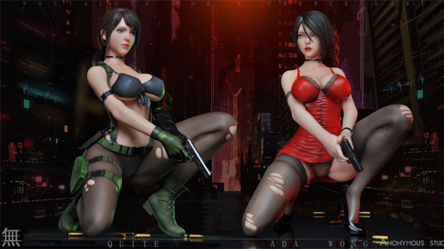 Pre-Order Anonymous studio | 【Pre-Order】Anonymous Studio 1/4 Quite & Ada Wong