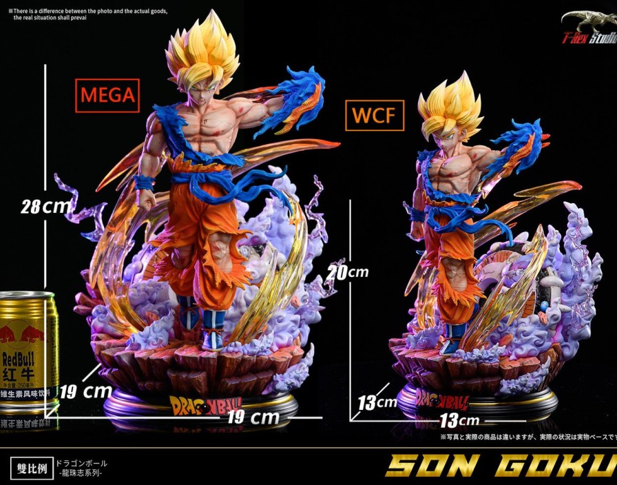 Pre-Order T Rex Studio | 【Pre-Order】T Rex Studio Son Goku With Led