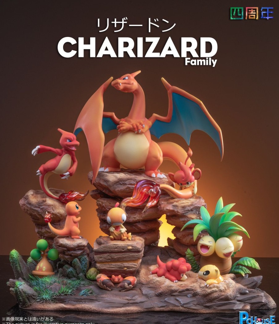 Pre-Order PcHouse studio | 【Pre-Order】Pchouse Studio Charizard Family