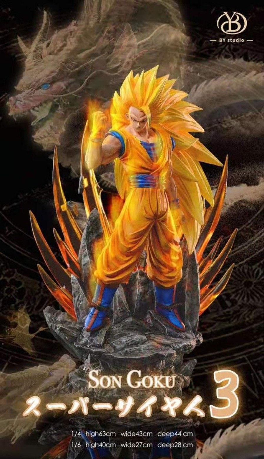 Pre-Order BY studio | 【Pre-Order】By Studio 1/6 & 1/4 Ss3 Son Goku