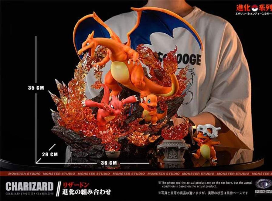 Pre-Order Monster STUDIO | 【Pre-Order】Monster Studio Charizard With Led