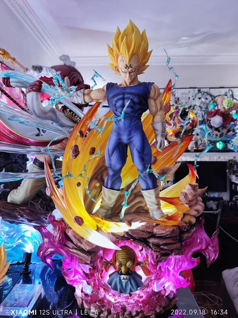 Dragonball Figure Class Studio | 【In-Stock】Figure Class1/4 Maji Vegeta With Led Double Heads