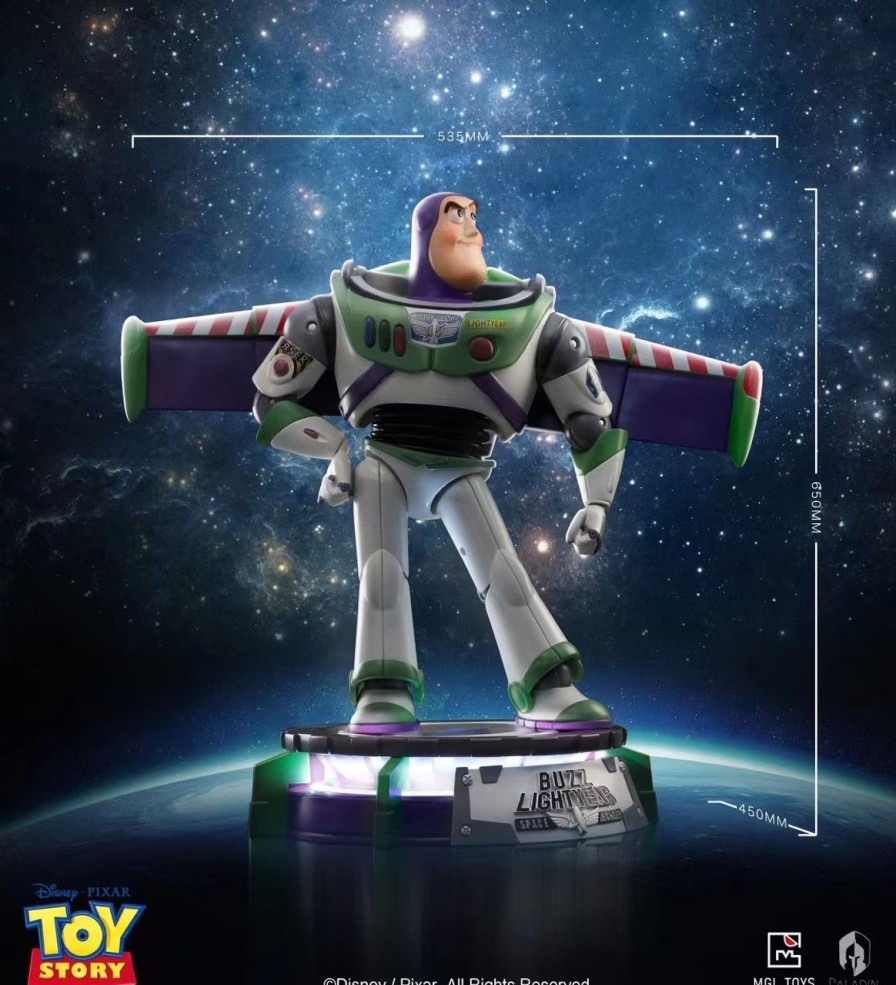 In-Stock MGL TOYS & Paladin | 【In-Stock】Mgl Toys & Paladin Buzz Lightyear With Led Free Shipping