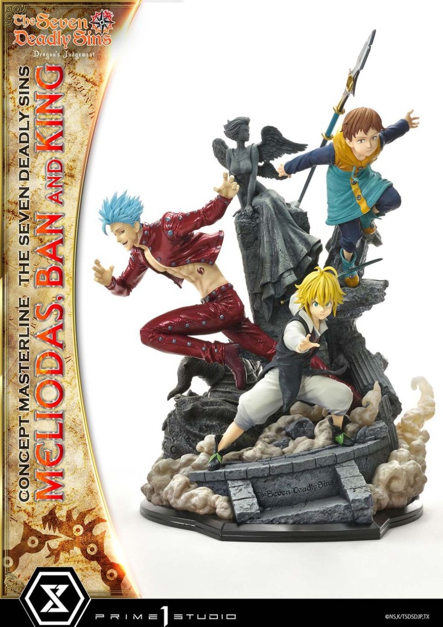 Pre-Order Prime 1 Studio | 【Pre-Order】Prime 1 Studio Meliodas, Ban And King