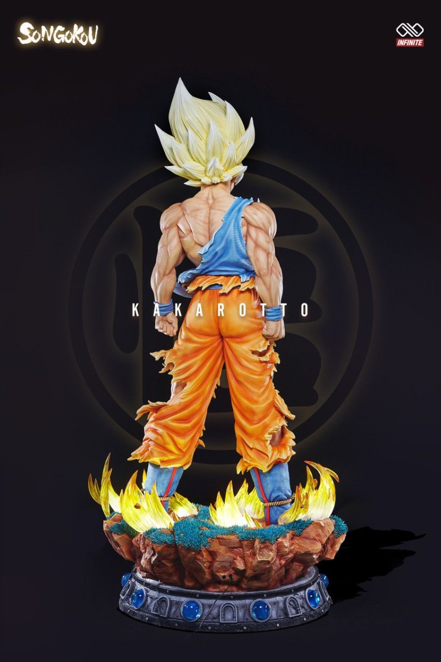 Pre-Order Infinite studio | 【Pre-Order】Infinite Studio 1:1 Ss Goku With 1:1 Bust