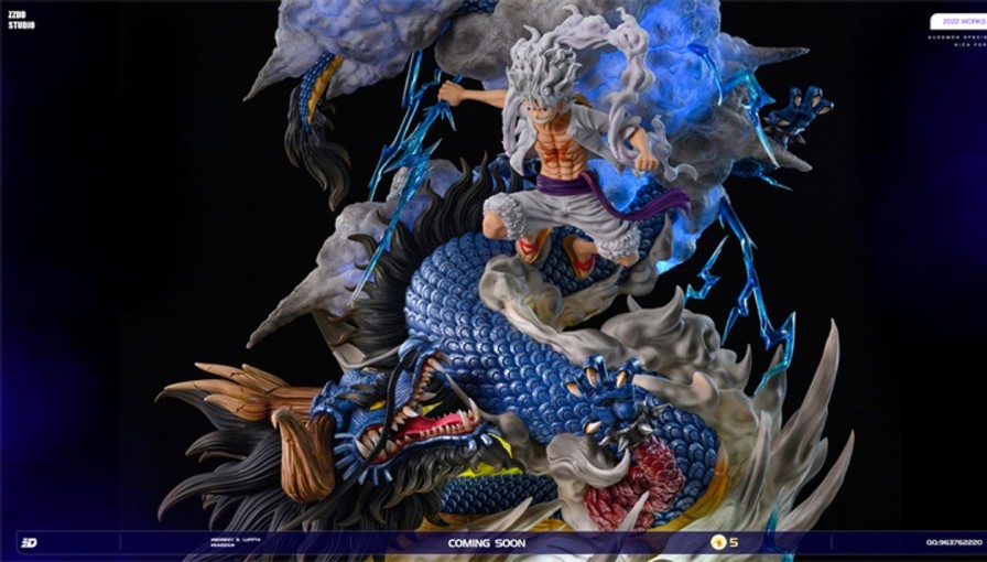 Pre-Order ZZDD Studio | 【Pre-Order】Zzdd Studio Luffy Vs Kaido With Led