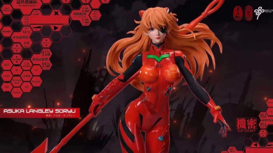 In-Stock LC Studio | 【In-Stock】Lc Studio Asuka Resin Statue 1/4