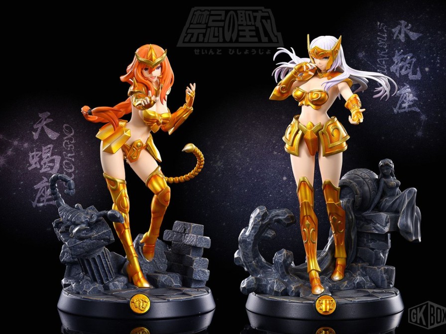 Pre-Order GK-BOX | 【Pre-Order】Gk-Boxsaintseiya Girl Scorpio And Aquarius