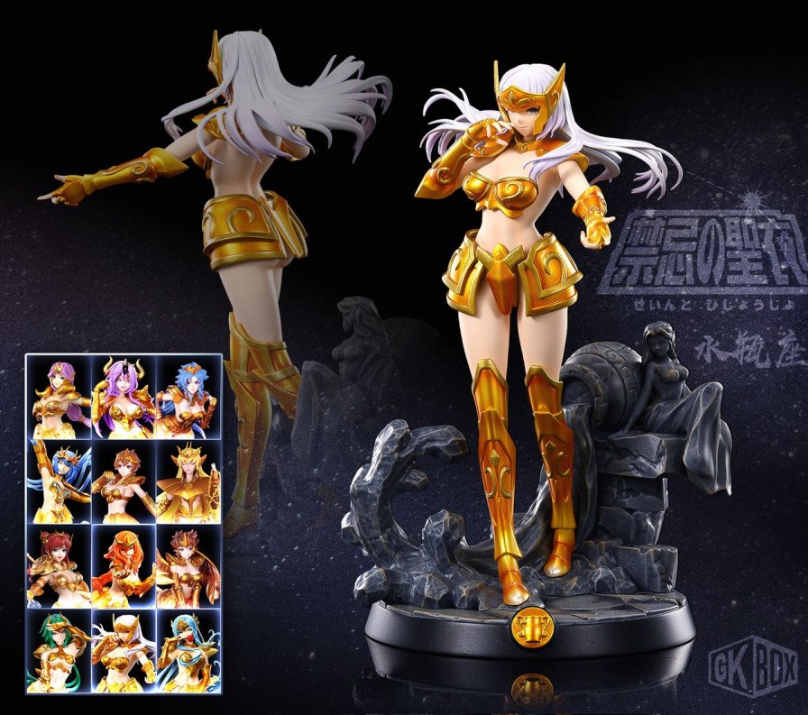 Pre-Order GK-BOX | 【Pre-Order】Gk-Boxsaintseiya Girl Scorpio And Aquarius