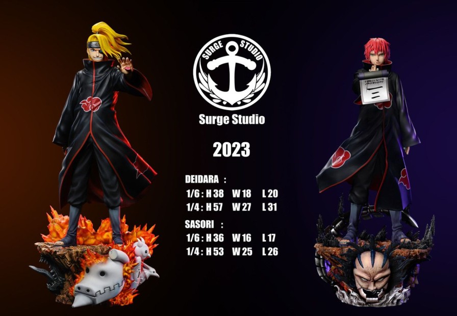 Pre-Order Surge Studio | 【Pre-Order】Surge Studio 1/6 & 1/4 Deidara & Sasori