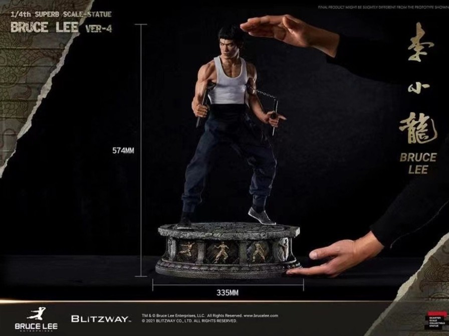 Pre-Order Blitzway Studio | 【Pre-Order】Blitzway Studio1/4 Bruce Lee Resin Statue