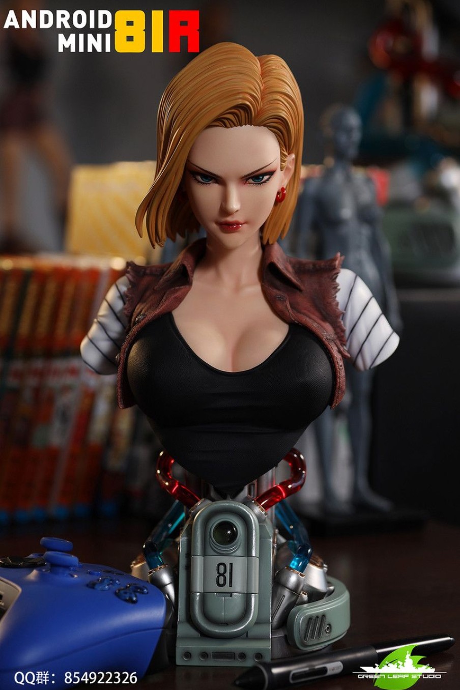 Pre-Order GREEN LEAF STUDIO | 【Pre-Order】Green Leaf Studio Android 18 Bust Mini