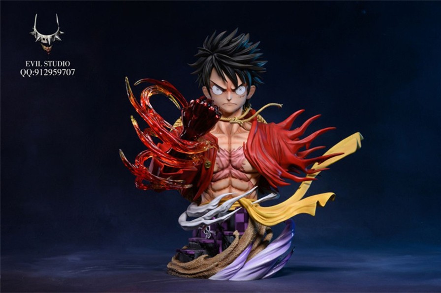 Pre-Order EVIL STUDIO | 【Pre-Order】Evil Studio 1/4 & 1/1 Luffy Bust