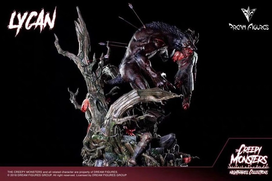 Others Anime Fanatic Anime Store | 【Pre-Order】Dream Figures Studio Errorist Monster Werewolf Resin Statue