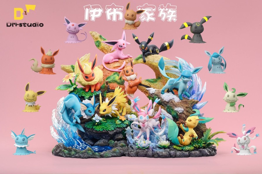 Pokemon DM Studio | 【In-Stock】Dm Studio Eevee Family No 1-3 Full Set