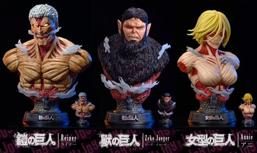 Pre-Order JOY Station collection | 【Pre-Order】Joy Station Collection 1/4 & 1/1 Titan Bust