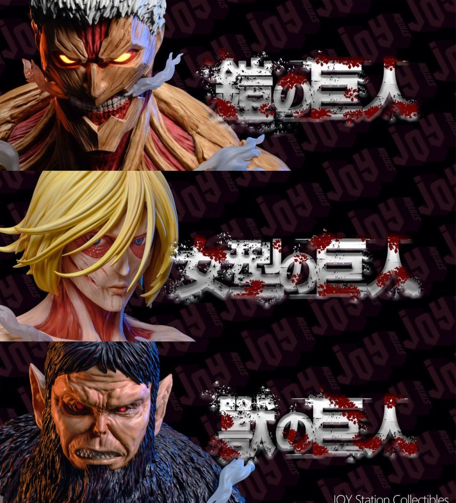 Pre-Order JOY Station collection | 【Pre-Order】Joy Station Collection 1/4 & 1/1 Titan Bust