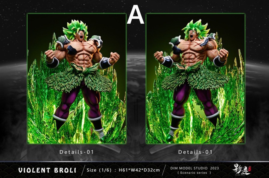 Pre-Order DIM Studio | 【Pre-Order】 Dim Studio 1/6 Broly With Led