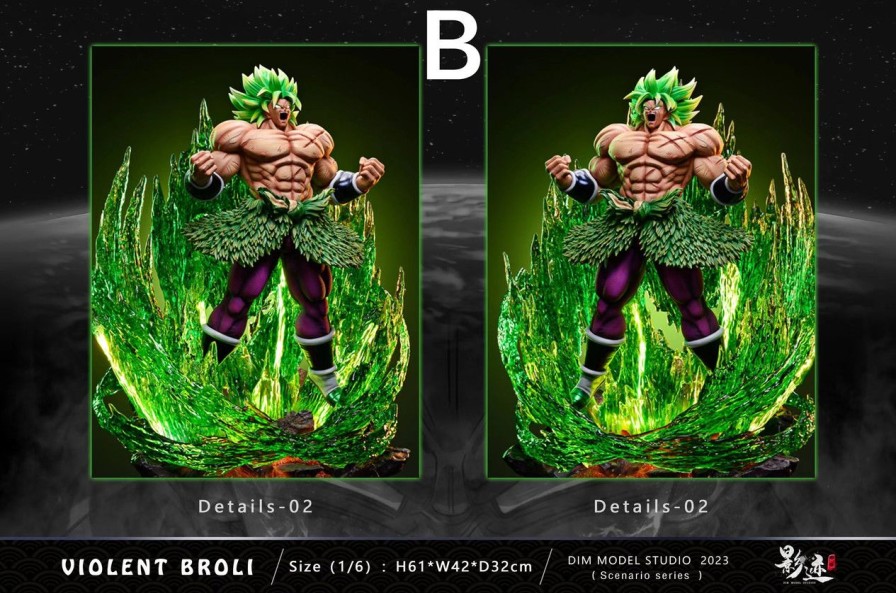 Pre-Order DIM Studio | 【Pre-Order】 Dim Studio 1/6 Broly With Led