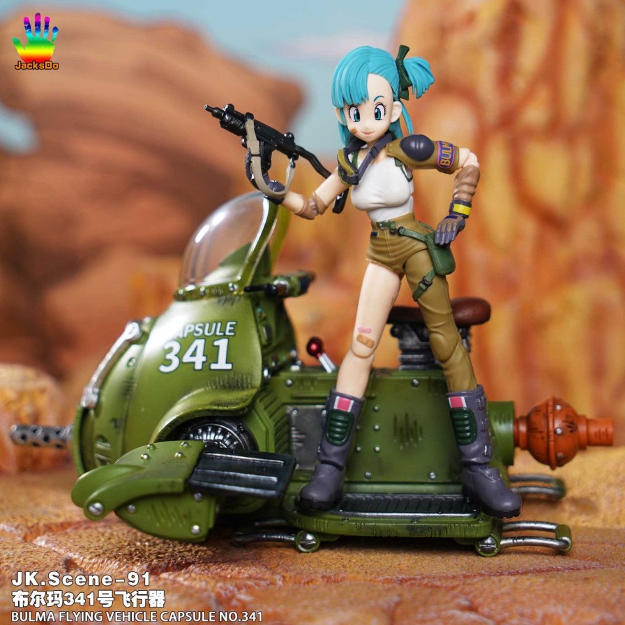 Pre-Order JacksDo Studio | 【Pre-Order】Jacksdo Studio Bulma Flying Vehicle Capsule No.341