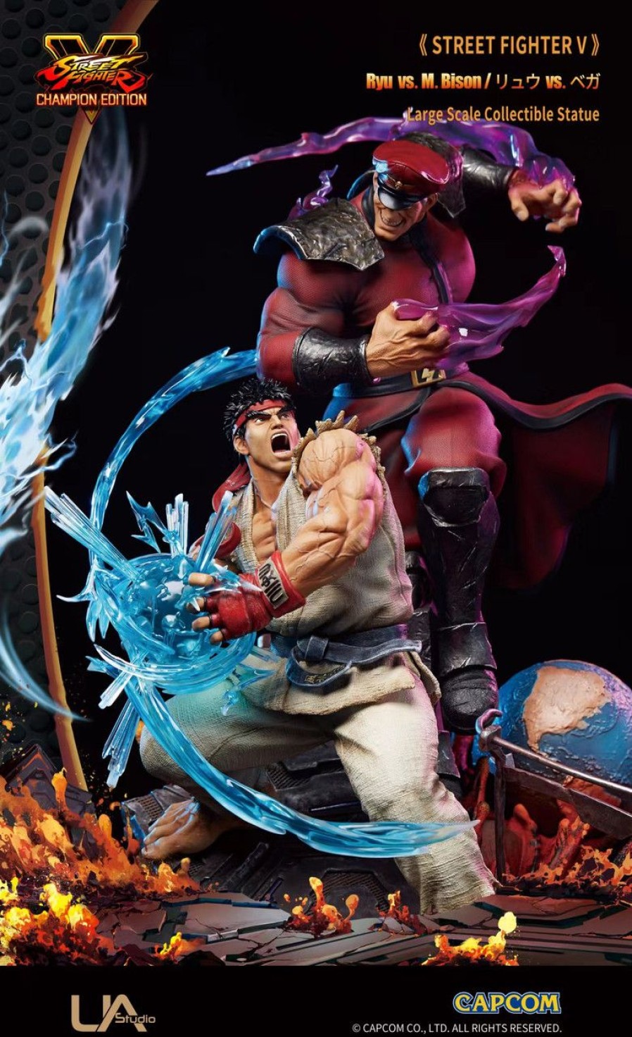 Pre-Order UNIQUE ART | 【Pre-Order】Unique Art 1:6 Licensed Ryu Vs. M.Bison