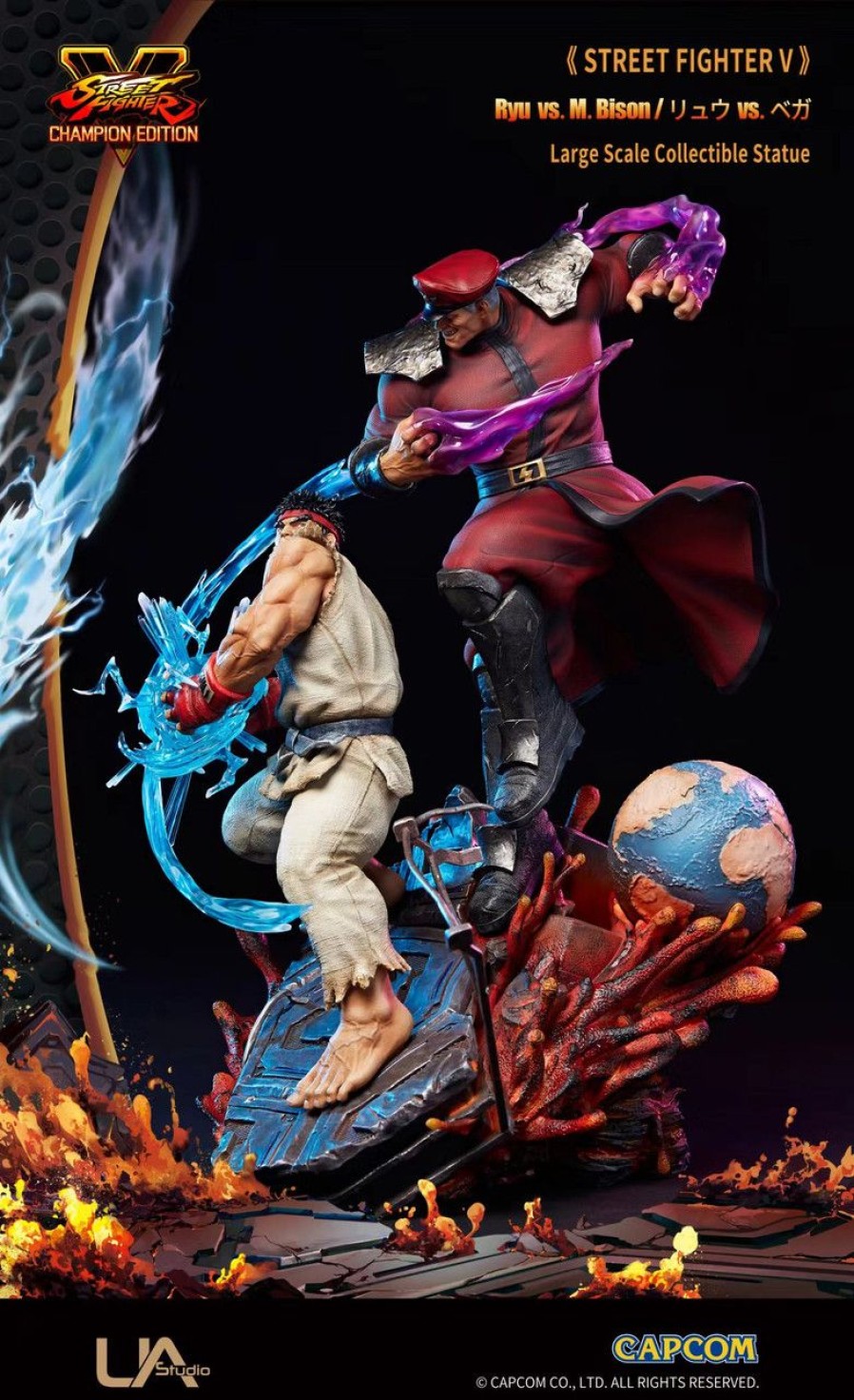 Pre-Order UNIQUE ART | 【Pre-Order】Unique Art 1:6 Licensed Ryu Vs. M.Bison