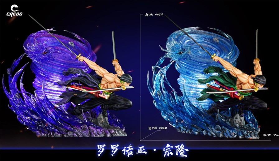 Pre-Order CHENG Studio | 【Pro-Order】Cheng Studio Tornado Zoro With Led