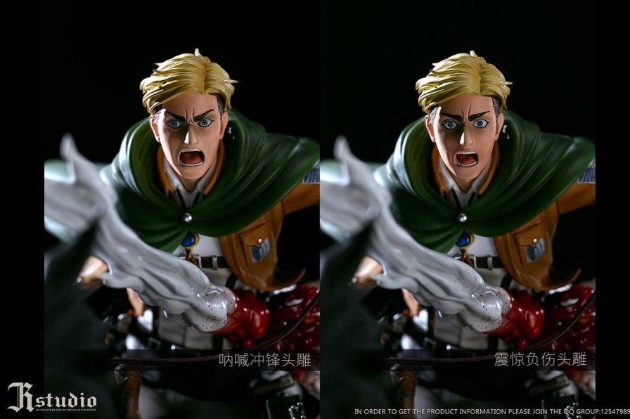 Pre-Order JR Studio | 【Pre-Order】Jr Studio Erwin Smith With 2 Heads