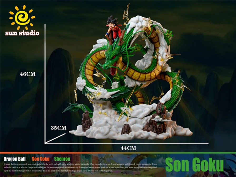 Pre-Order Sun STUDIO | 【Pre-Order】Sun Studio Shenron & Goku