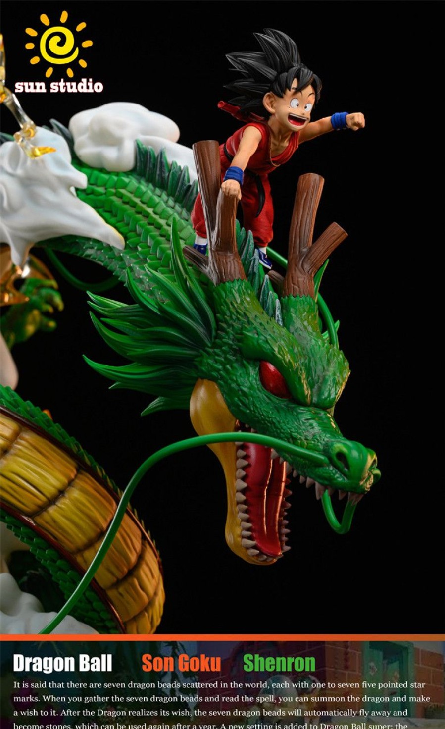 Pre-Order Sun STUDIO | 【Pre-Order】Sun Studio Shenron & Goku