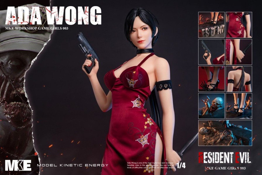 In-Stock MKE Studio | 【In-Stock】Mke Studio 1/4 Ada Wong Silica Version