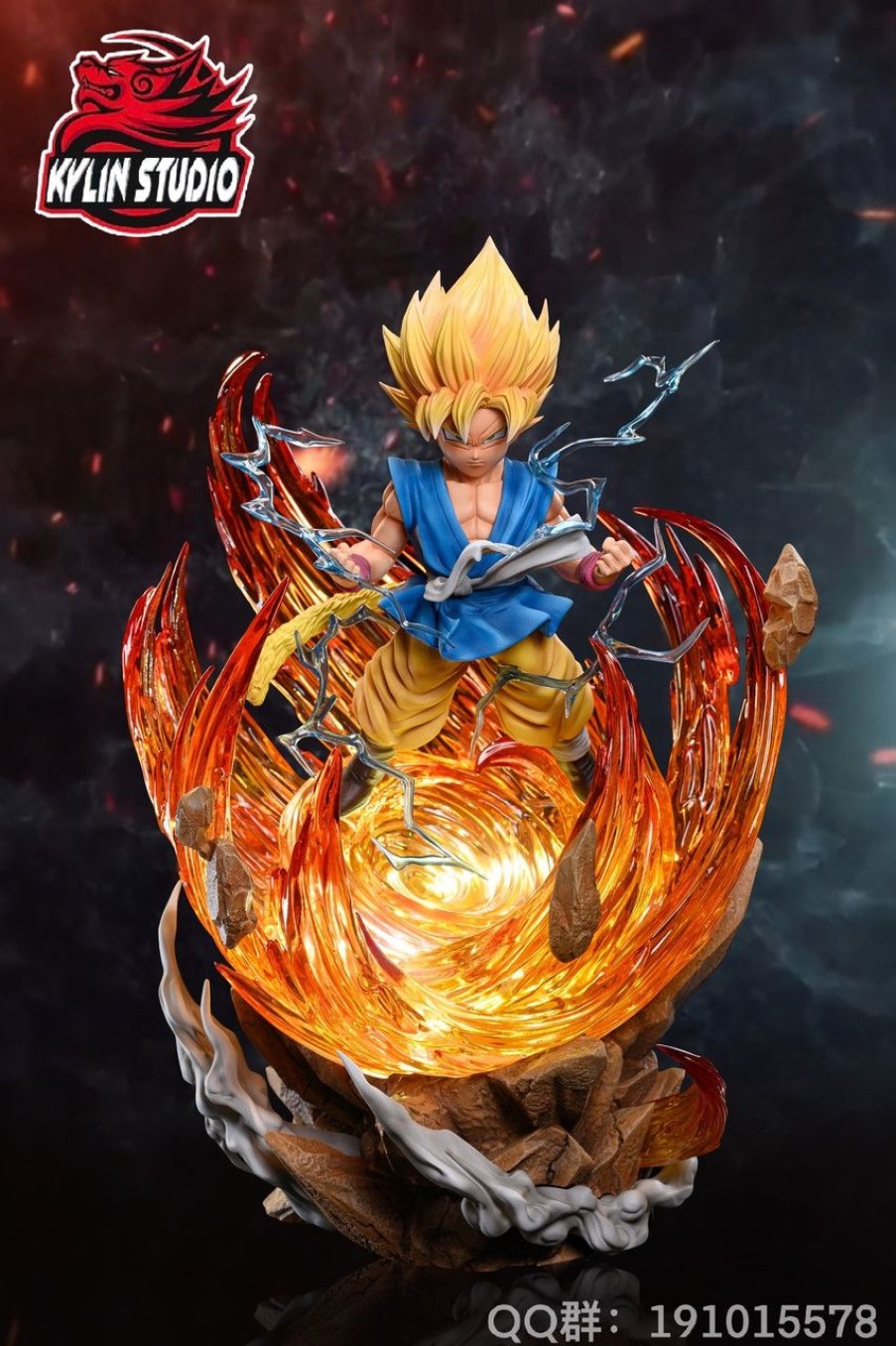 Pre-Order kylin Studio | 【Pre-Order】Kylin Studio 1/6 & 1/4 Ss3 Goku