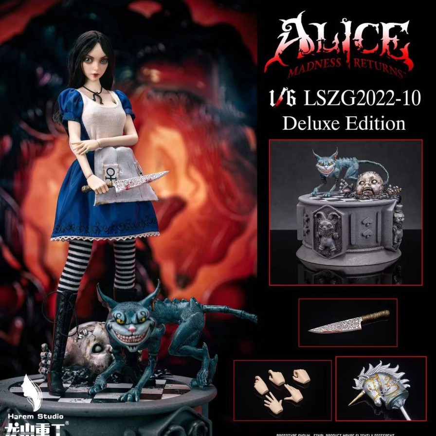 In-Stock Harem STUDIO | 【In-Stock】Longshanzhonggong Studio 1/6Alice Madness Returns