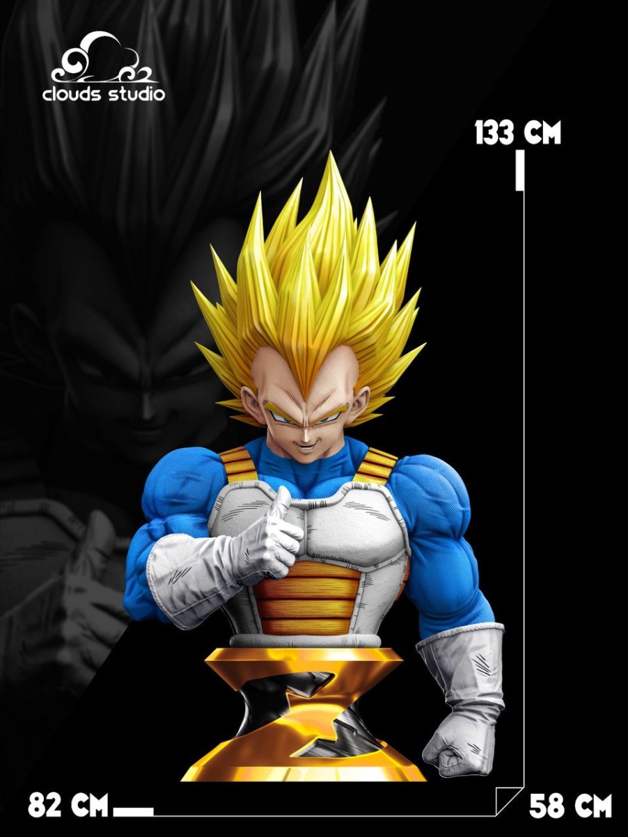 Pre-Order Clouds studio | 【Pre-Order】Clouds Studio 1:1 Vegeta Bust/Figure