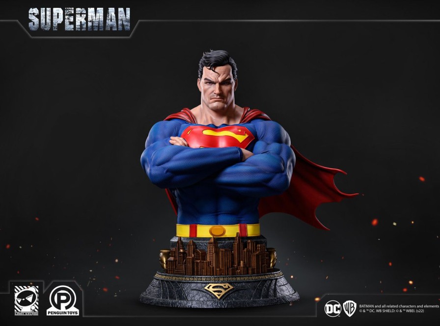 Pre-Order Limit Studio & Penguin Toys | 【Pre-Order】Limit Studio & Penguin Toys Superman Bust Licensed