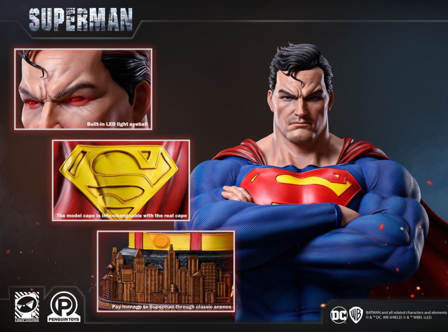 Pre-Order Limit Studio & Penguin Toys | 【Pre-Order】Limit Studio & Penguin Toys Superman Bust Licensed