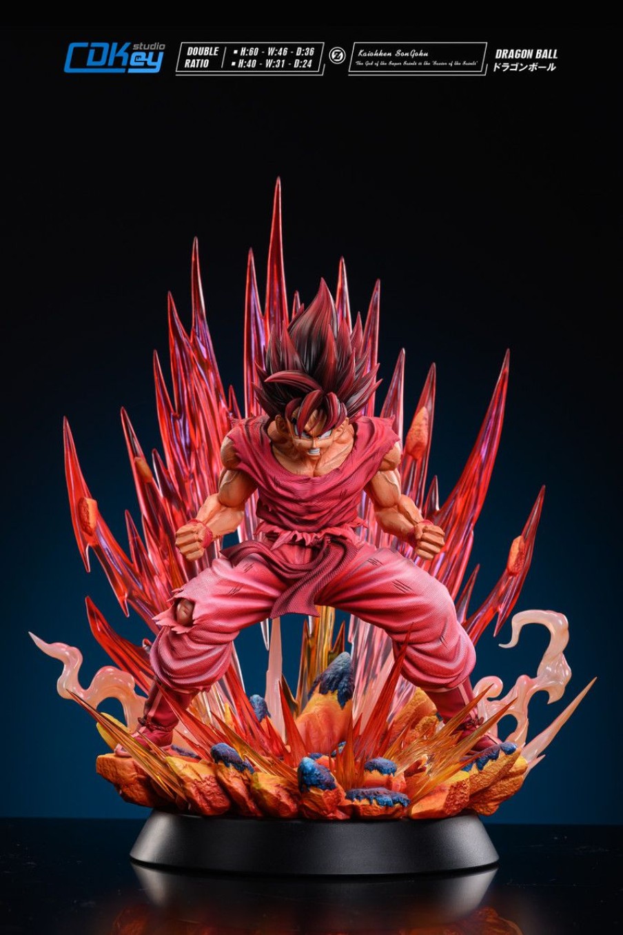 Pre-Order CdHot Studio | 【Pre-Order】Cdkey Studio 1/6 & 1/4 Kaiouken Goku