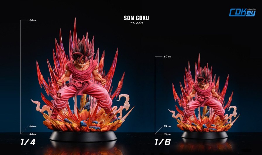 Pre-Order CdHot Studio | 【Pre-Order】Cdkey Studio 1/6 & 1/4 Kaiouken Goku