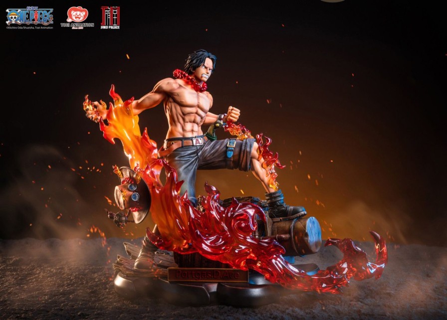 One Piece JIMEI studio | 【In-Stock】Jimei Studio 1:6 Ace Vs Blackbeard Licensed