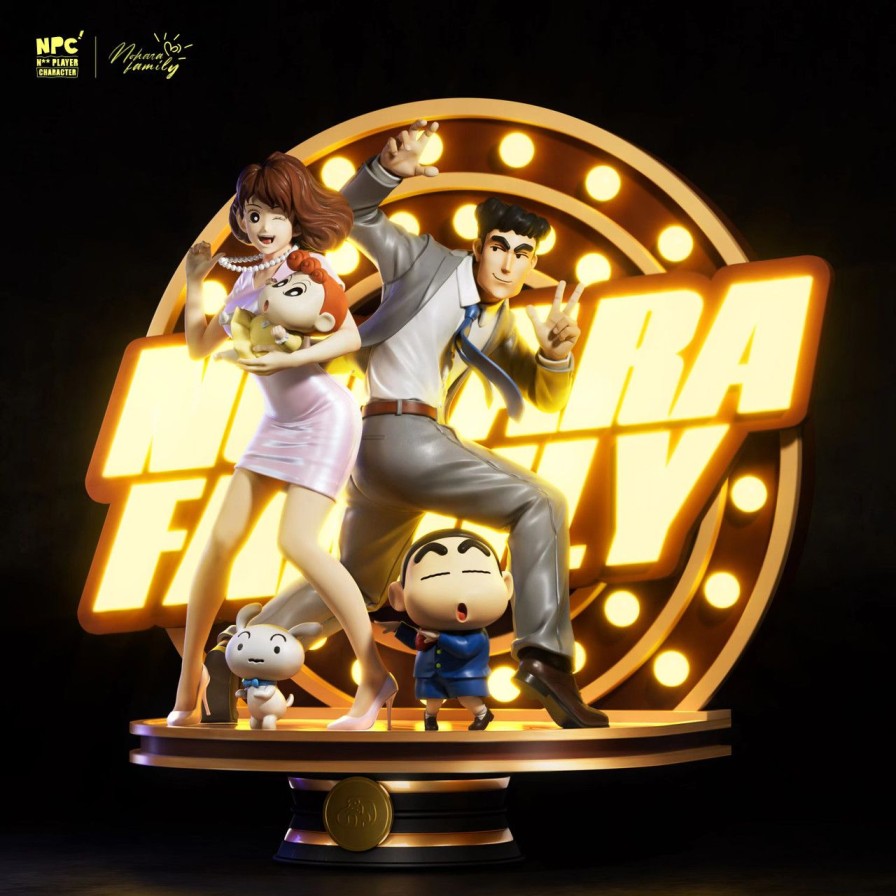 Pre-Order NPC studio | 【Pre-Order】Npc Studio Crayon Shin-Chan Family