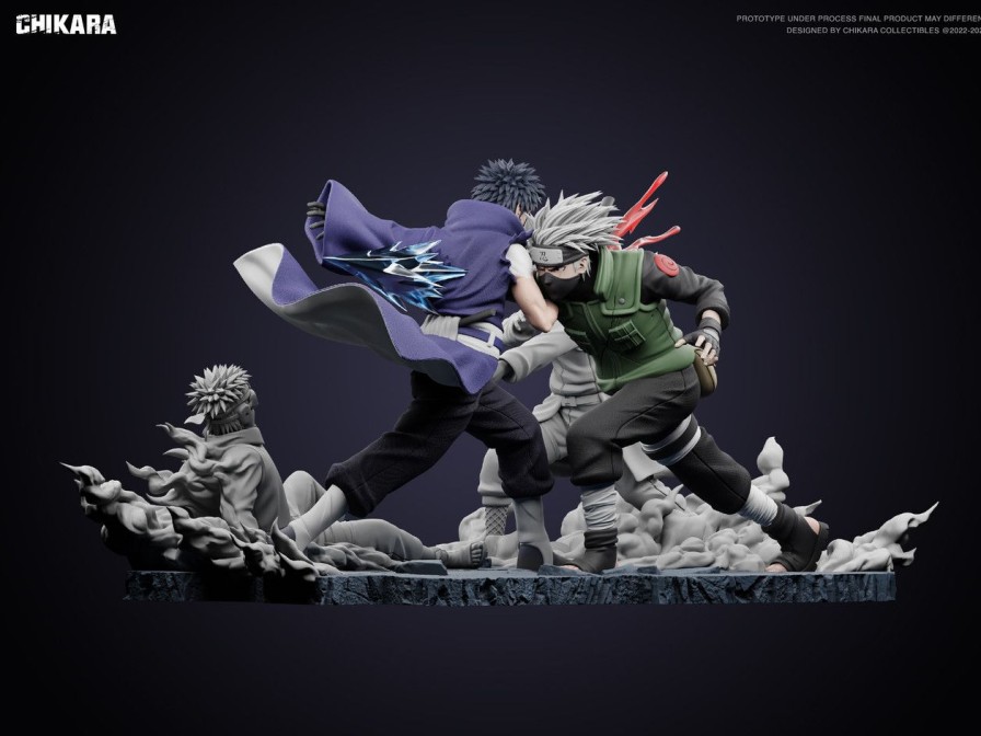 Pre-Order CHIKARA STUDIO | 【Pre-Order】Chikara Studio 1:6 Obito Vs Kakashi