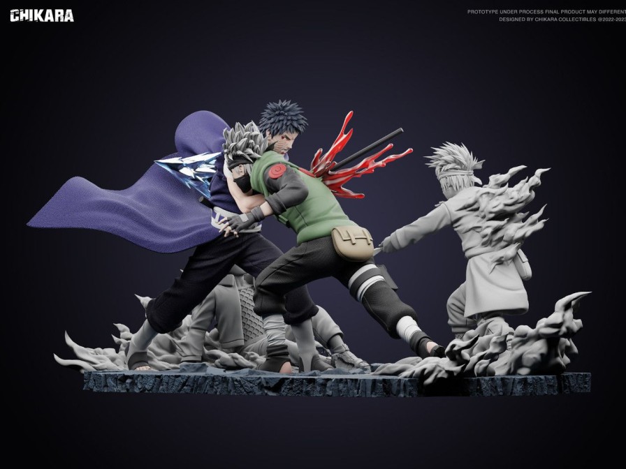 Pre-Order CHIKARA STUDIO | 【Pre-Order】Chikara Studio 1:6 Obito Vs Kakashi