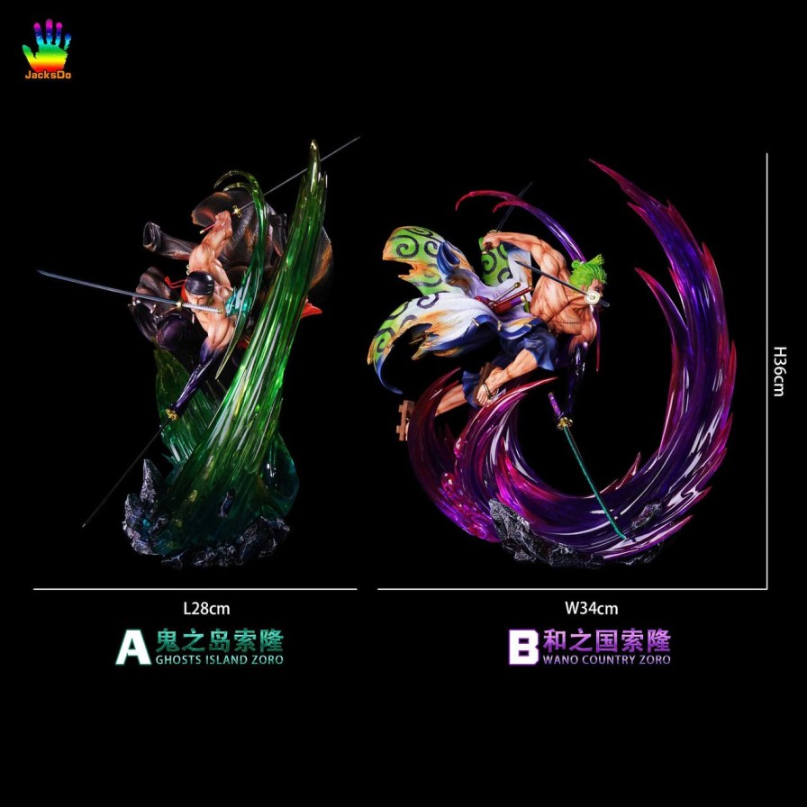 Pre-Order JacksDo Studio | 【Pre-Order】Jacksdo Studio Ghosts Island & Wano Country Zoro