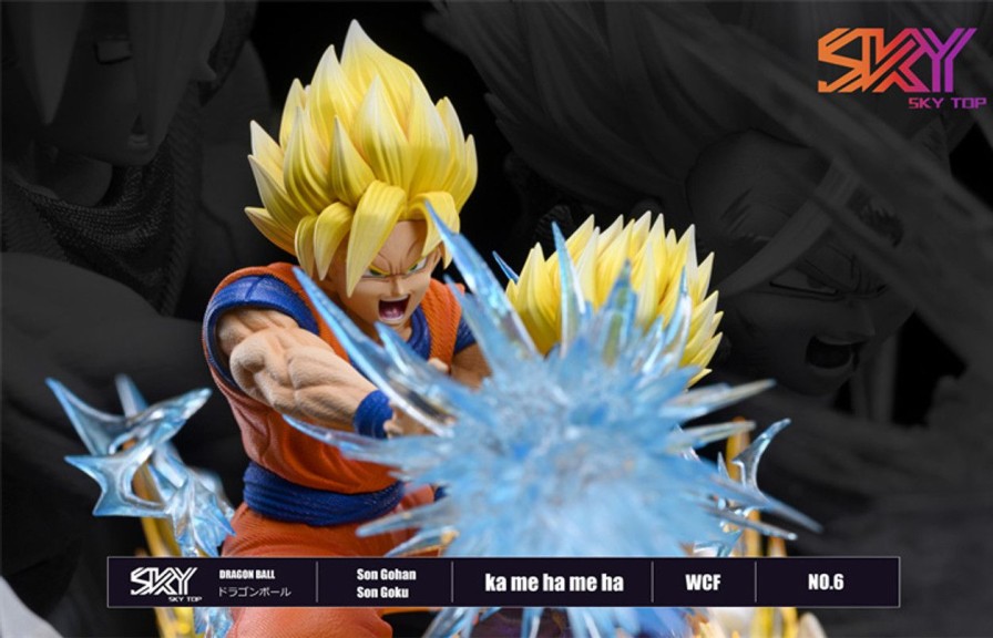 Pre-Order Sky Top Studio | 【Pre-Order】Sky Top Studio Wcf Goku & Gohan With Led