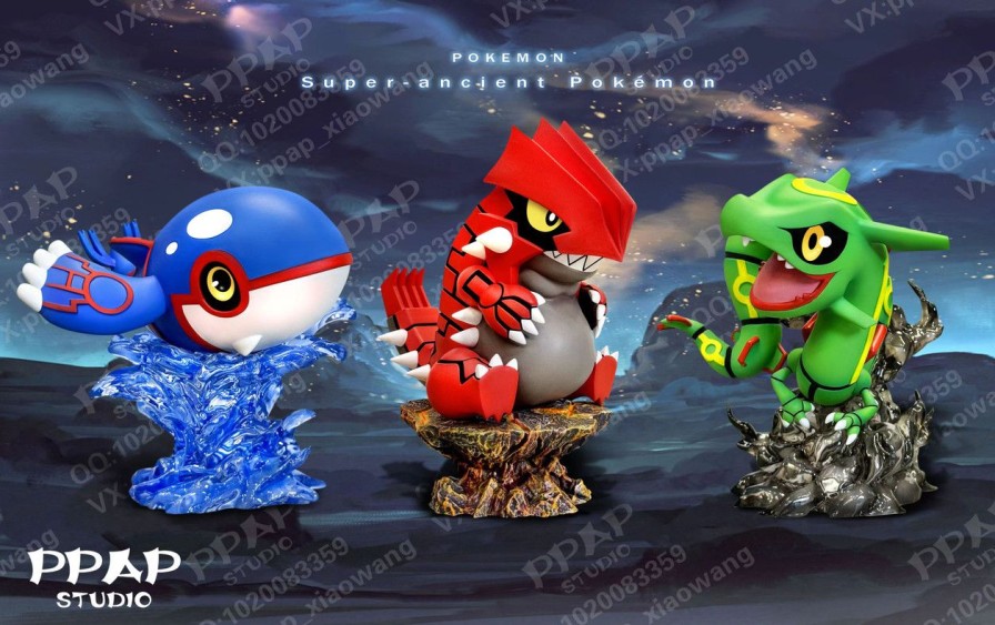 Pre-Order PPAP Studio | 【Pro-Order】Ppap Studio Fatty Groudon & Rayquaza & Kyogre