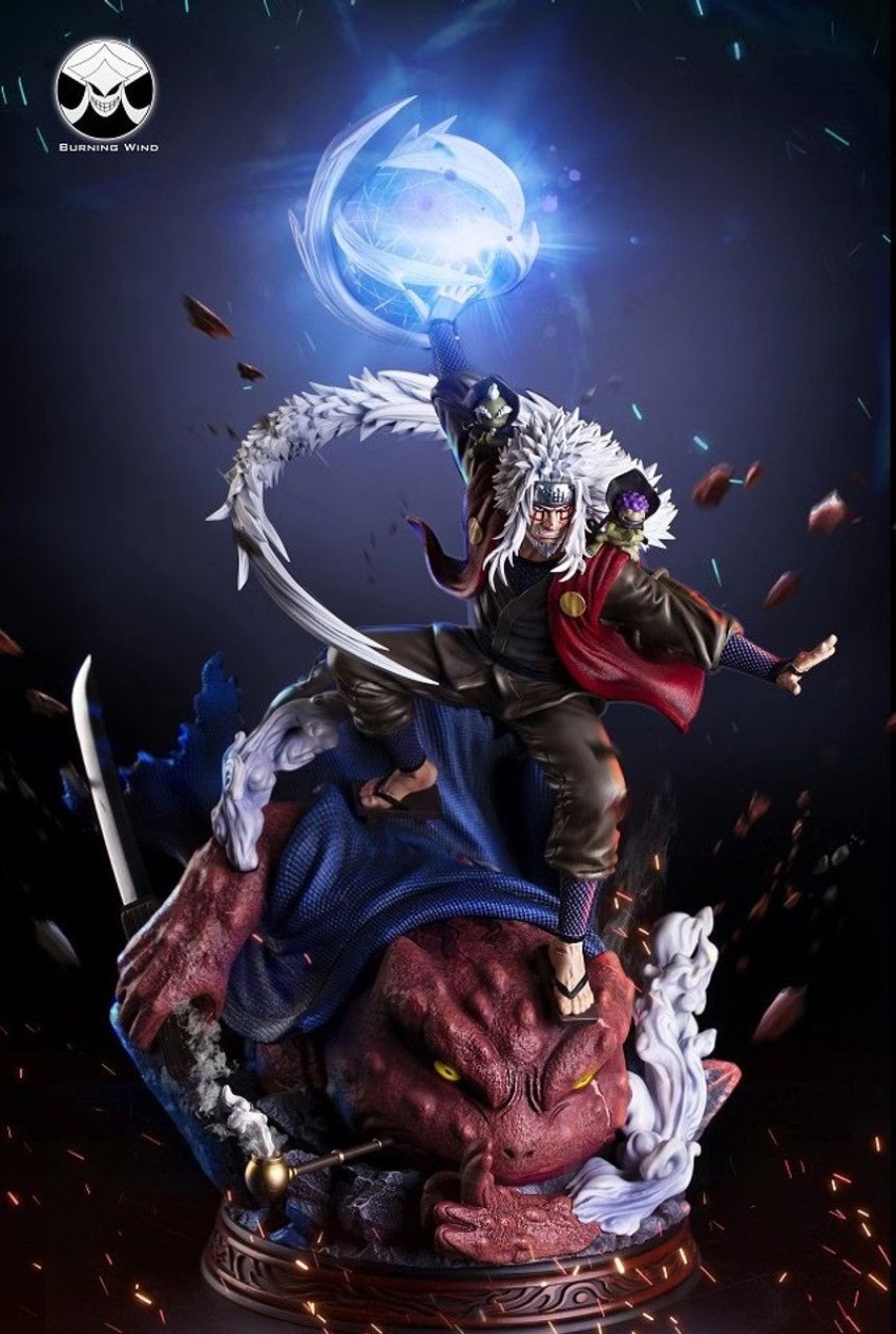 In-Stock BURNING WIND Studio | 【In-Stock】Burning Wind Studio Jiraiya Resin Statue 1:7 With Led