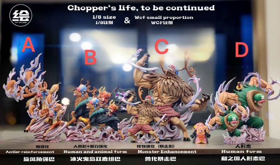 Pre-Order TH STUDIO | 【Pre-Order】Th Studio 1/8 & Wcf Tony Tony Chopper